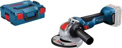 Bosch profesionalni akumulatorski kotni brusilnik GWX 18V-10 z X-LOCK, samostojna različica, L-BOXX Bosch Professional GWX 18V-10 06017B0101 akumulato