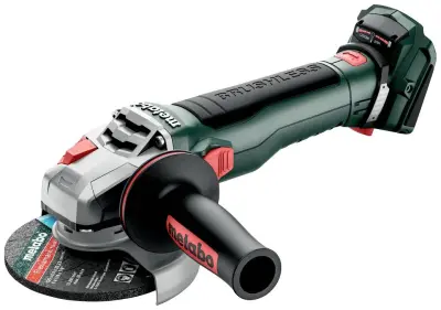 Metabo WB 18 LT BL 11-125 Quick 613054850 akumulatorski kotni brusilnik  125 mm brezkrtačni\, brez akumulatorja\, brez polnilca \, vklj.  oprema  18 V