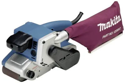 Makita  9903J tračni brusilnik  1010 W   Širina traku 76 mm Dolžina traku 533 mm