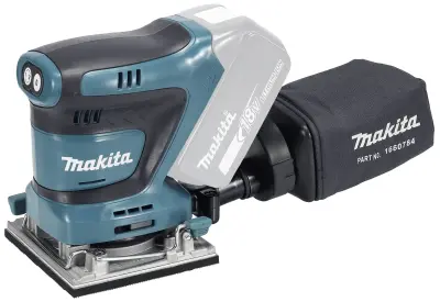 Makita  DBO484Z  akumulatorski nihajni brusilnik brez akumulatorja  18 V 102 x 112 mm Število vključenih akumulatorjev 0