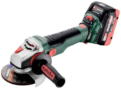 Metabo WVB 18 LTX BL 15-125 Quick 601731660 akumulatorski kotni brusilnik 125mm brezkrtačni, vklj. 2 akumulatorja, vklj. polnilnik, vklj. kovček 18 V