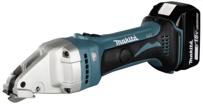 Makita akumulatorske škarje za pločevino DJS161RTJ  vklj. 2 akumulatorja\, vklj. polnilnik\, vklj.  kovček
