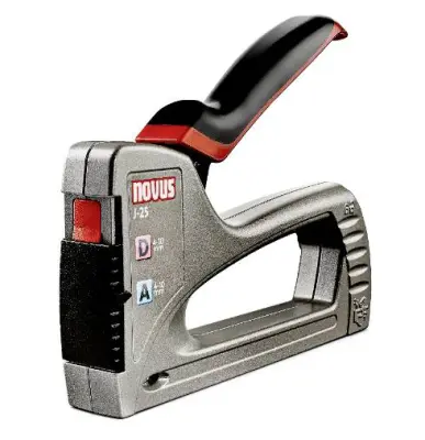 Novus ročni spenjalnik J-25 Metal Power - Za fine žične in ploščate sponke od 4 do 10mm Novus Tools J-25 030-0468 ročni spenjalnik Dolžina sponke 4 -