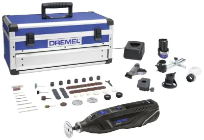 Dremel 8260-5/65 8710364082711 akumulatorsko večnamensko orodje vklj. 2 akumulatorja, vklj. polnilnik, vklj. kovček, vklj. oprema 12 V 3 Ah Število vk