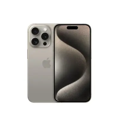 Obnovljeno - znaki rabe - APPLE iPhone 15 Pro 256GB Natural Titanium pametni telefon