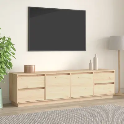 The Living Store TV omarica 176x37x47,5 cm trdna borovina - TV Omarica