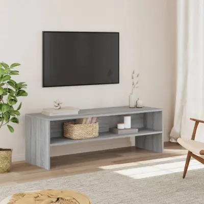 The Living Store TV omarica siva sonoma 120x40x40 cm inženirski les - TV Omarica