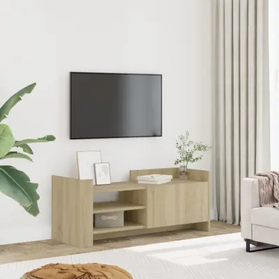 The Living Store TV omarica sonoma hrast 100x35x40 cm inženirski les - TV Omarica