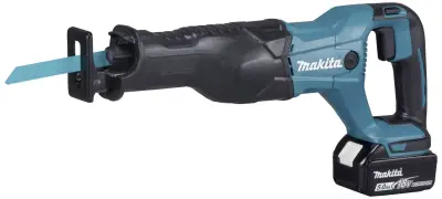 Makita  akumulatorska sabljasta žaga  DJR186RT vklj. akumulator\, vklj. polnilnik\, vklj.  kovček  18 V 5 Ah