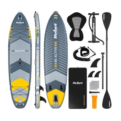 Deska SUP REBEL ACTIVE RBA-4507-G, 335x84x15 cm, sedež, veslo, 170kg