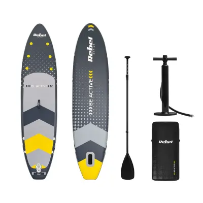 Deska SUP REBEL ACTIVE RBA-4500, 350x81x15 cm, veslo, 154kg