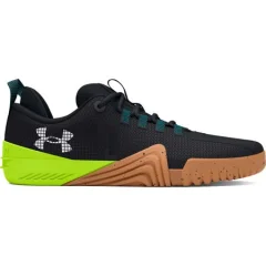 UA TriBase Reign 6 moške športne superge Black/Circuit Teal - 46