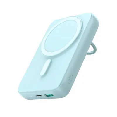10000 mAh brezžični powerbank z 20 W induktivnim polnilnikom MagSafe, moder