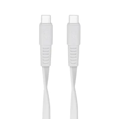 Kabel RivaCase PS6005 WT12 Type-C / Type-C kabel, 1,2 m bel, 12/96