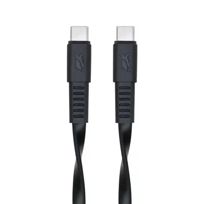 Kabel RivaCase PS6005 BK12 Type-C / Type-C kabel, 1,2 m črn, 12/96
