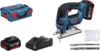 Bosch Professional   akumulatorska vbodna žaga 06015A6106 vklj. 2 akumulatorja\, vklj. polnilnik  18 V