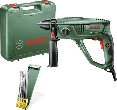 Bosch Home and Garden PBH 2100 RE -vrtalno kladivo    550 W vklj.  kovček