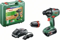 Bosch Home and Garden AdvancedDrill 18 2-vhoda-akumulatorski vrtalni vijačnik  18 V vklj. akumulator\, vklj.  kovček\, vklj. polnilnik