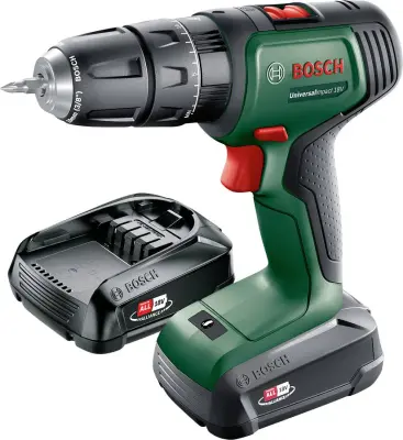 Bosch Home and Garden UniversalImpact 18V   -akumulatorski udarni vrtalni vijačnik  vklj. 2 akumulatorja\, vklj. polnilnik\, vklj.  kovček