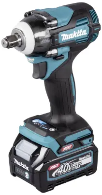 Makita TW004GD201 akumulatorski udarni vijačnik 350 Nm 40 V Število vključenih akumulatorjev 2 2.5 Ah Li-Ion vklj. 2 akumulatorja, vklj. polnilnik, vk