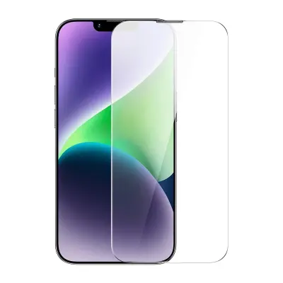 Kaljeno steklo za iPhone 14 Plus / 13 Pro Max z 0,4 mm pokrovom zvočnika SET