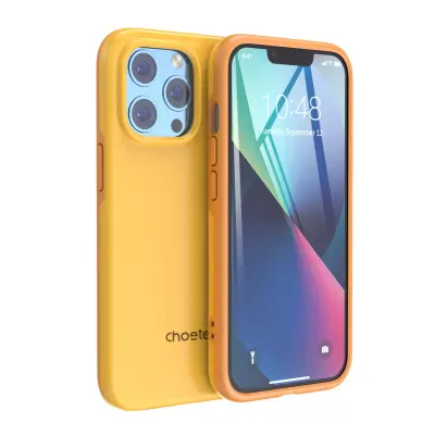 Ovitek za iPhone 13 Pro Max MFM Anti-drop case oranžen