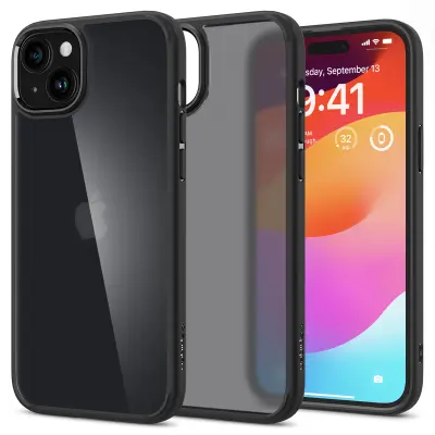 Ovitek Ultra Hybrid za iPhone 15 Plus črn