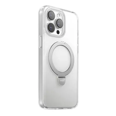 Magnetno zaščitno ohišje Joyroom za iPhone 15 Pro Max (prozorno)