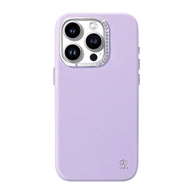Joyroom PN-15F1 Zvezdnato ohišje za iPhone 15 Pro (vijolično)