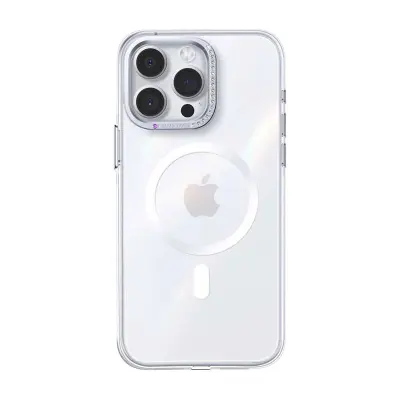 Joyroom PN-15B4 Magsafe ledeno ohišje za iPhone 15 Pro Max (prozorno)