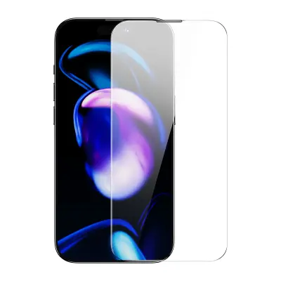 Celozaslonsko kaljeno steklo za iPhone 14 Pro z 0,3 mm pokrovom zvočnika