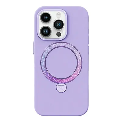 Joyroom PN-15L2 Ohišje Dancing Circle za iPhone 15 Pro (vijolično)