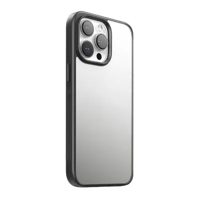 Zaščitni ovitek za telefon Joyroom JR-15Q2 za iPhone 15 Pro (mat črna)