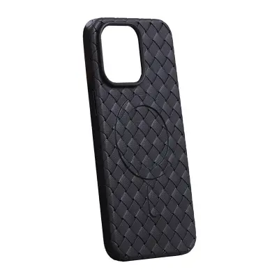 Magnetni zaščitni ovitek Joyroom JR-BP005 za iPhone 15 Pro (črn)
