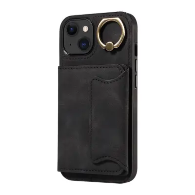 Večnamenska torbica za telefon s stojalom za kartico za iPhone   iPhone 15 Pro