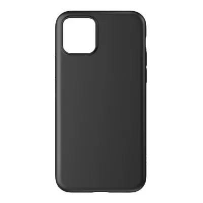 Fleksibilen gel ovitek za iPhone 15 Soft Case, črn