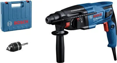 Bosch Professional GBH 2-21 SDS-Plus-vrtalno kladivo 230 V   720 W vklj.  kovček\, vklj. pripomoček za vrtanje