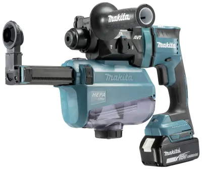 Makita  SDS-Plus-akumulatorsko kombinirano kladivo 18 V 5 Ah   vklj. polnilnik