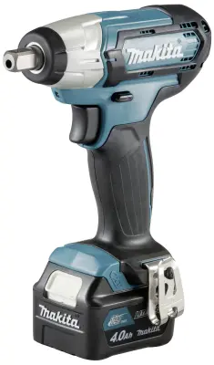 Makita  TW141DSMJ akumulatorski udarni vijačnik 145 Nm  12 V Število vključenih akumulatorjev 2 4 Ah  vklj. polnilnik