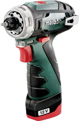 Metabo POWERMAXX BS BASIC 600984500 akumulatorski vrtalni vijačnik  12 V 2.0 Ah Li-Ion vklj. 2 akumulatorja\, vklj. polnilnik\, vklj.  kovček