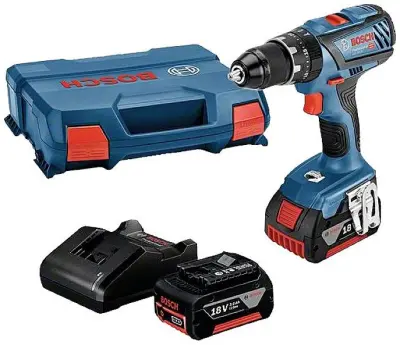 Bosch Professional GSB 18V 28  -akumulatorski udarni vrtalni vijačnik  vklj. 2 akumulatorja\, vklj. polnilnik