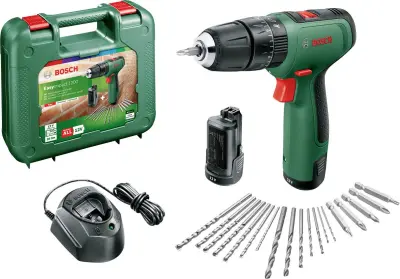Bosch Home and Garden EasyImpact 1200  2-vhoda-akumulatorski udarni vrtalnik  vklj. 2 akumulatorja\, vklj.  oprema\, vklj.  kovček
