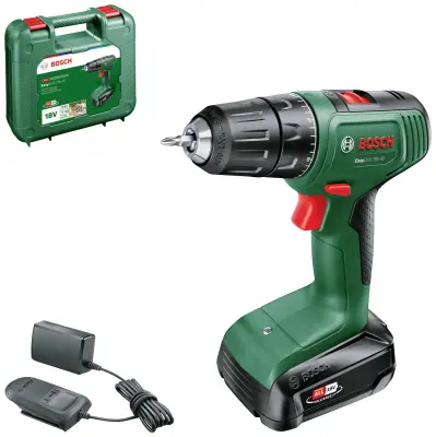 Bosch Home and Garden EasyDrill 18V-40 06039D8004 akumulatorski vrtalni vijačnik, akumulatorski vijačnik 18 V 2.0 Ah Li-Ion vklj. akumulator, vklj. po
