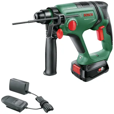 Bosch Home and Garden Universal Hammer -akumulatorsko vrtalno kladivo 18 V 2.5 Ah Li-Ion  vklj. akumulator\, vklj. polnilnik\, vklj.  kovček