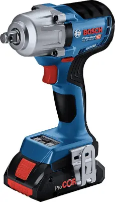 Bosch Professional GDS 18V-450 HC 06019K4002 akumulatorski udarni vijačnik 450 Nm   Število vključenih akumulatorjev 2  Li-Ion brezkrtačni