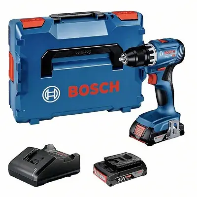 Bosch Professional GSR 18V-45 06019K3203 akumulatorski vrtalni vijačnik  18 V 2.0 Ah Li-Ion vklj. 2 akumulatorja\, vklj. polnilnik\, vklj.  kovček