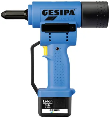 Gesipa AccuBird 1434898 akumulatorska pištola za slepe zakovice  14.4 V 2 Ah Li-Ion vklj. akumulator, vklj. polnilnik, vklj.  kovček