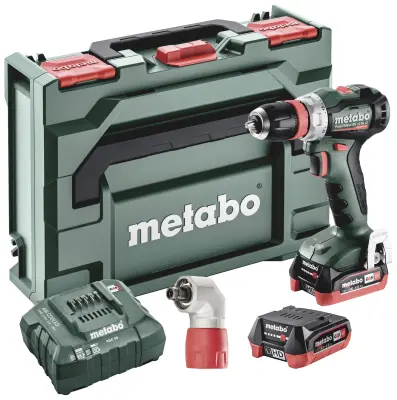 Metabo PowerMaxx BS 12 BL Q Pro 601045920 akumulatorski vrtalni vijačnik  12 V 4 Ah Li-Ion vklj. 2 akumulatorja\, vklj. polnilnik\, brezkrtačni