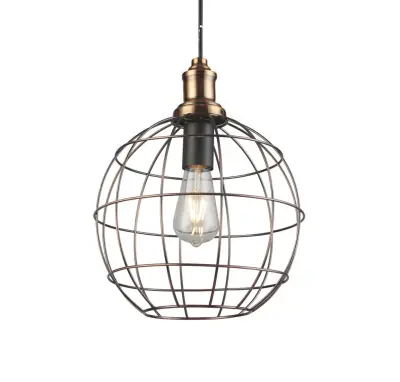 Viseča svetilka VIELA E27 STARO ZLATO IP20