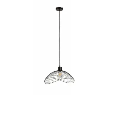 Viseča svetilka RETO E27 ČRNA IP20